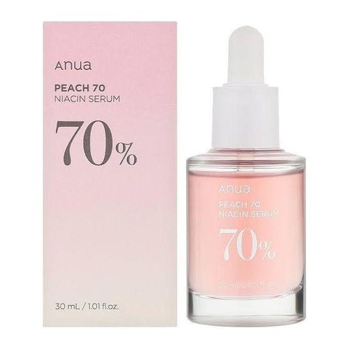 Anua 70 Niacinamide Peach Serum – For Bright, Glowy, Even Skin Tone- 30ML