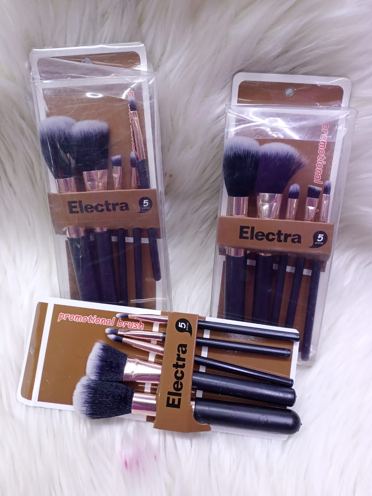 5-piece Portable Multi-functional Loose Powder Brush