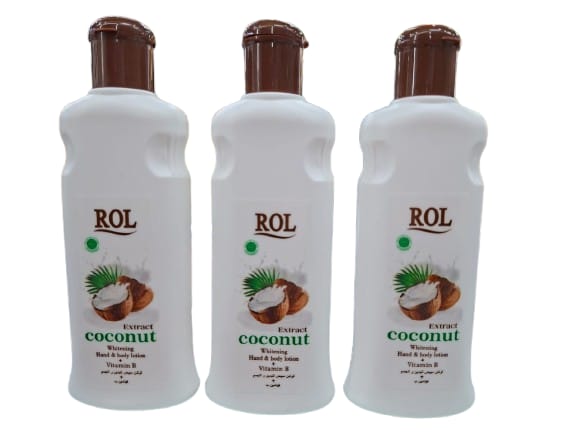 rol coconut body lotion