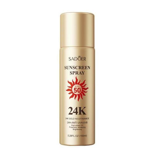SADOER 24K Gold Nicotinamide Sunscreen Spray,
