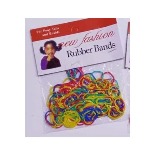 Mini Coloured Elastic Kids Hair Rubber Bands