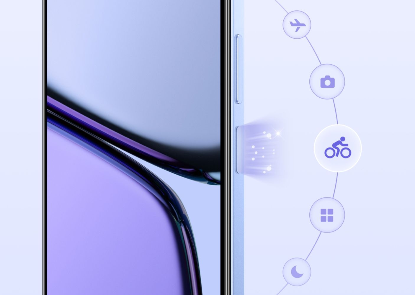 REALME C65 256GB ROM 8GB RAM 6.67"INCHES LARGE SCREEN 90Hz REFRESH RATE 91.4% SCREEN TO BODY RATIO 90Hz Refresh rate 1unit Minimum brightness 50MP Main camera 5000mAh BATTERY SMARTPHONE