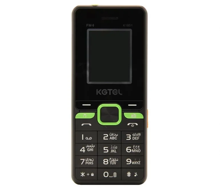 Kgtel K1801 Phone Wireless Fm, Torchlight, Dual SIM FEATURED PHONE