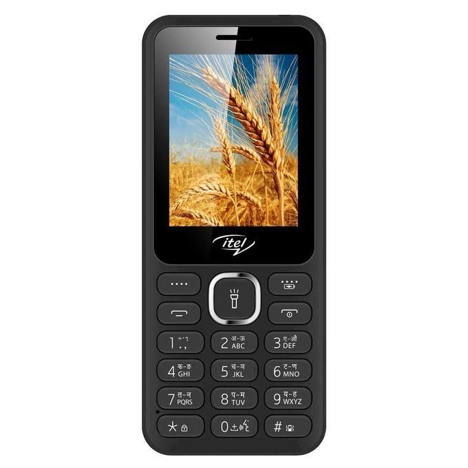 New Itel 5027, 2.4" - 4MB RAM+ 4MB ROM - Wireless FM - Dual SIM - 1200mAh -