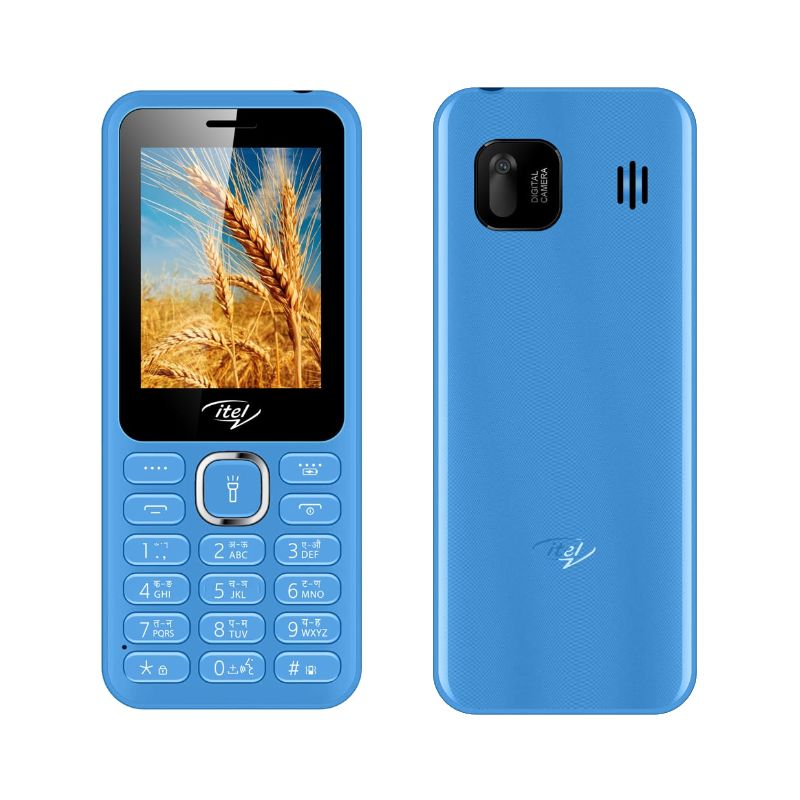 New Itel 5027, 2.4" - 4MB RAM+ 4MB ROM - Wireless FM - Dual SIM - 1200mAh -