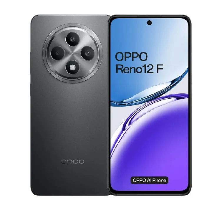 Oppo Reno 12F 4G Key Features RAM: 8GB Storage: 256GB, 512GB OS: Android 14 ,SMARTPHONES , ColorOS 14 Camera: 50MP + 8MP + 2MP Selfie: 32MP Display: 6.67 inch, AMOLED,120Hz Processor: Qualcomm SM6225