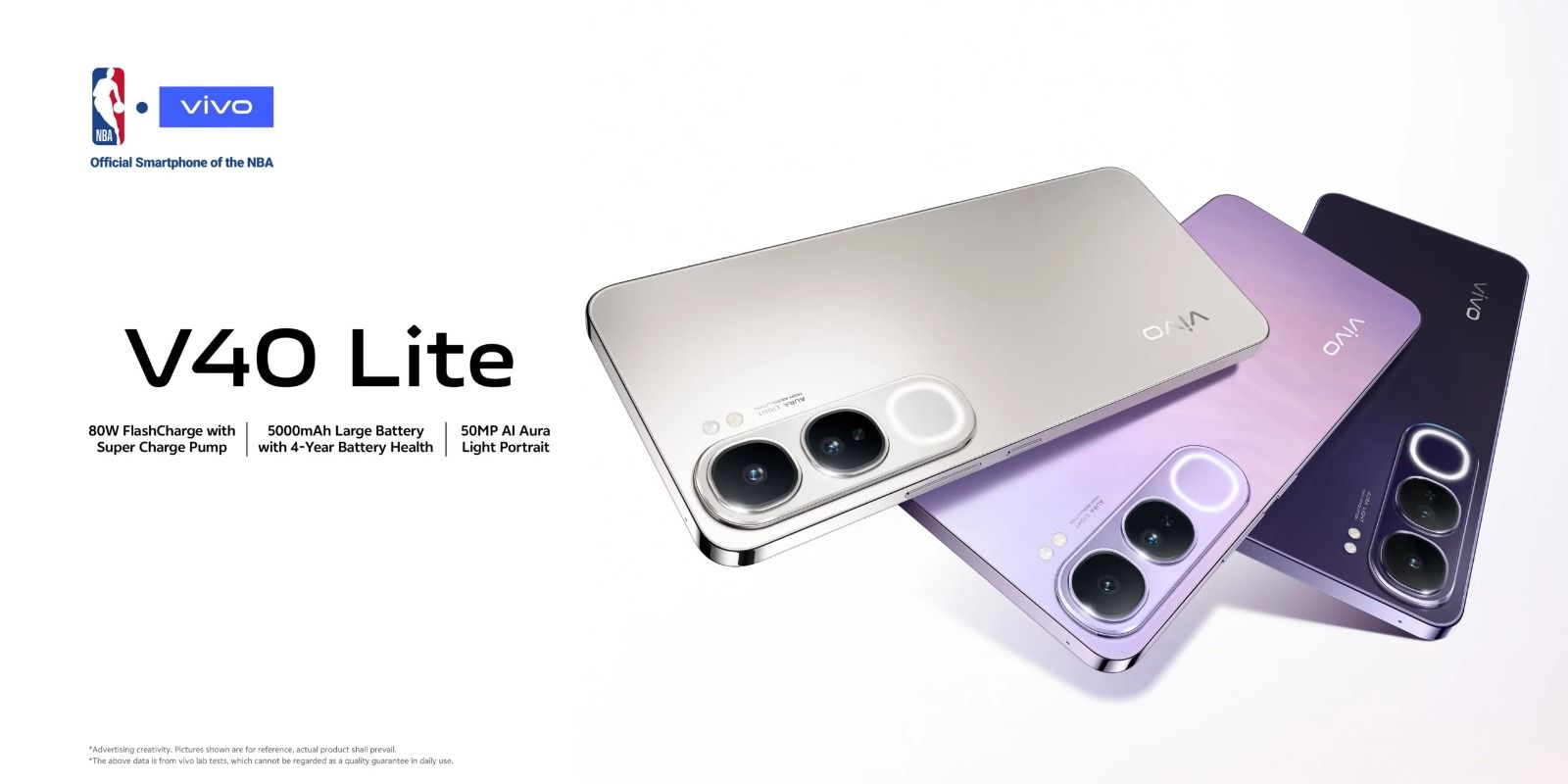 [BRAND NEW]Vivo V40 LITE 6.67`` SCREEN , 8GB + 256GB ROM -(Dual SIM)- 5OOO mAh (TYP), 80W Fast Charging-(1YR WRTY)- Network-5G + 5G Dual SIM Dual Standby-Funtouch OS 14 & 50MP-Camera-Smartphone