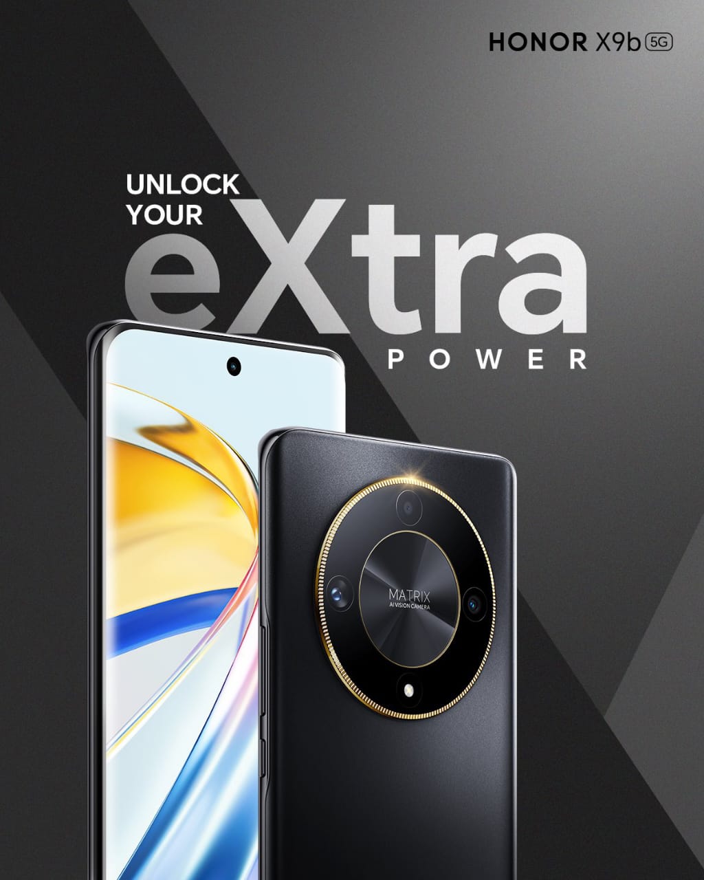[BRAND NEW] HONOR X9b 256GB ROM 12GB RAM Android 13, 5800 mAh CAMERA 108 MP, main camera 16 MP selfie camera Fingerprint Octa-core smartphones