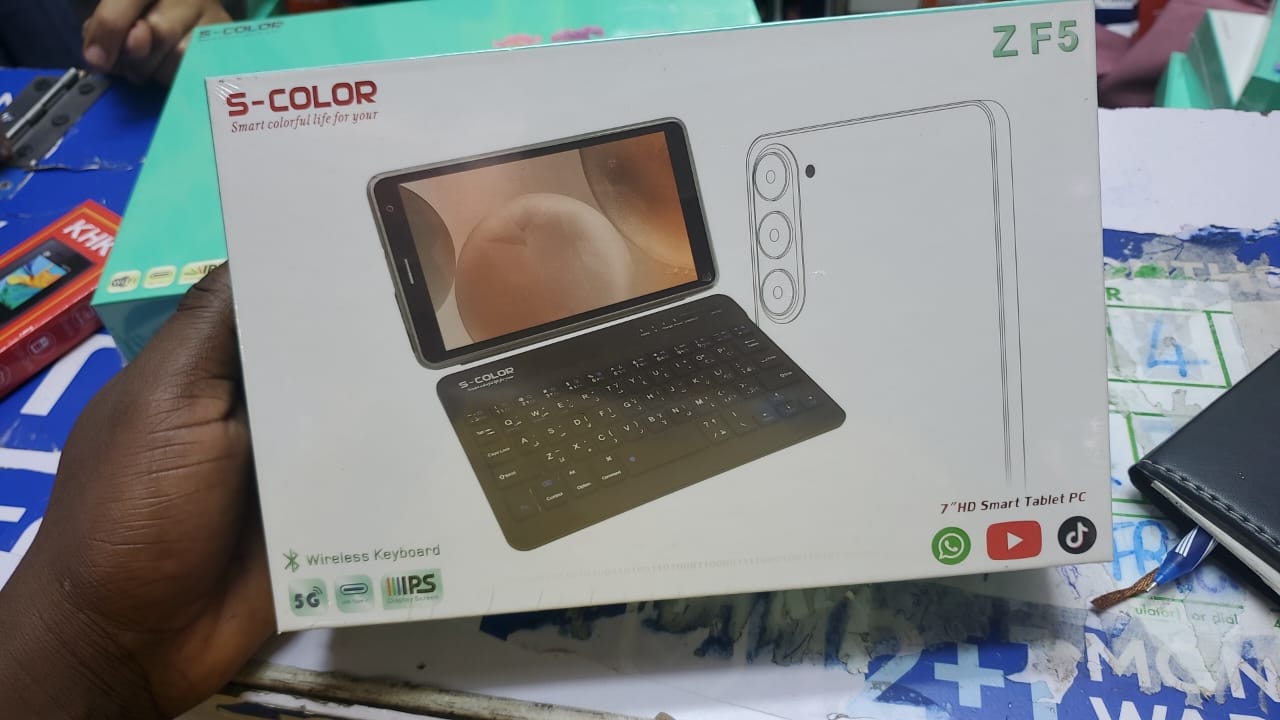 ZF5 S-Color 7" HD Display Smart Tablet PC 8GB RAM 512GB Storage 13MP Camera Face Unlock 5000mAh Battery