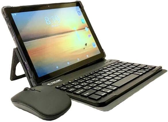 Generic S- Color GT40 Ultra | 10.1 Inch Smart Tablet PC | Wireless Keyboard And Mouse | 5G Tablet Pc | 16GB +512GB | Tablet | Tablet With Keyboard | Tablet phone (Green)