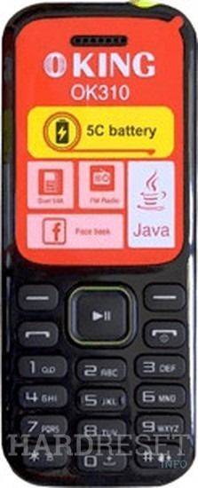 [OFER] OKING OK310  OK 310 32.0 MB of RAM 2 Mini Sim 0.3MP rear camera 1.7 inch dispaly Oking 310 kabambe katululu feature button phone featured phones