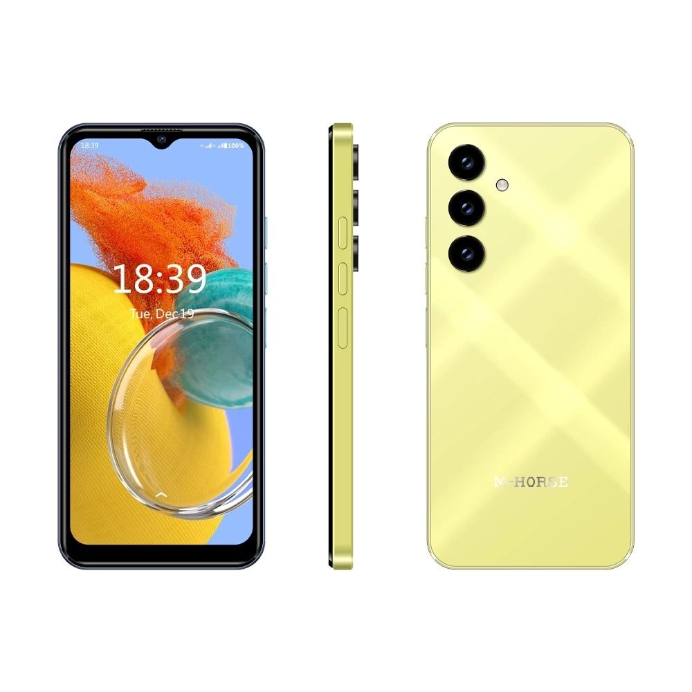 {BRAND NEW} M-HORSE A15 4GB RAM 64GB ROM Android 13 with Dual SIM card 6.6'' screen MAIN CAMERA : 8MP Rear + 5MP,Front Battery capacity ：5000Mah smart phones. [FREE SCREEN PROTECTOR]