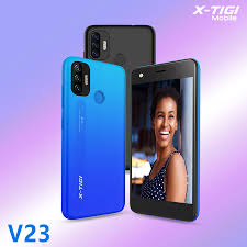 X Tigi V23 2GB RAM, 32GB ROM Processor MTK6580m Quad-core 1.3GHz Connectivity 3200mAhbattery fingerprint unlock 8.0MP Back camera 5.0MP Selfie 12 months warranty brandnew smart phones phone