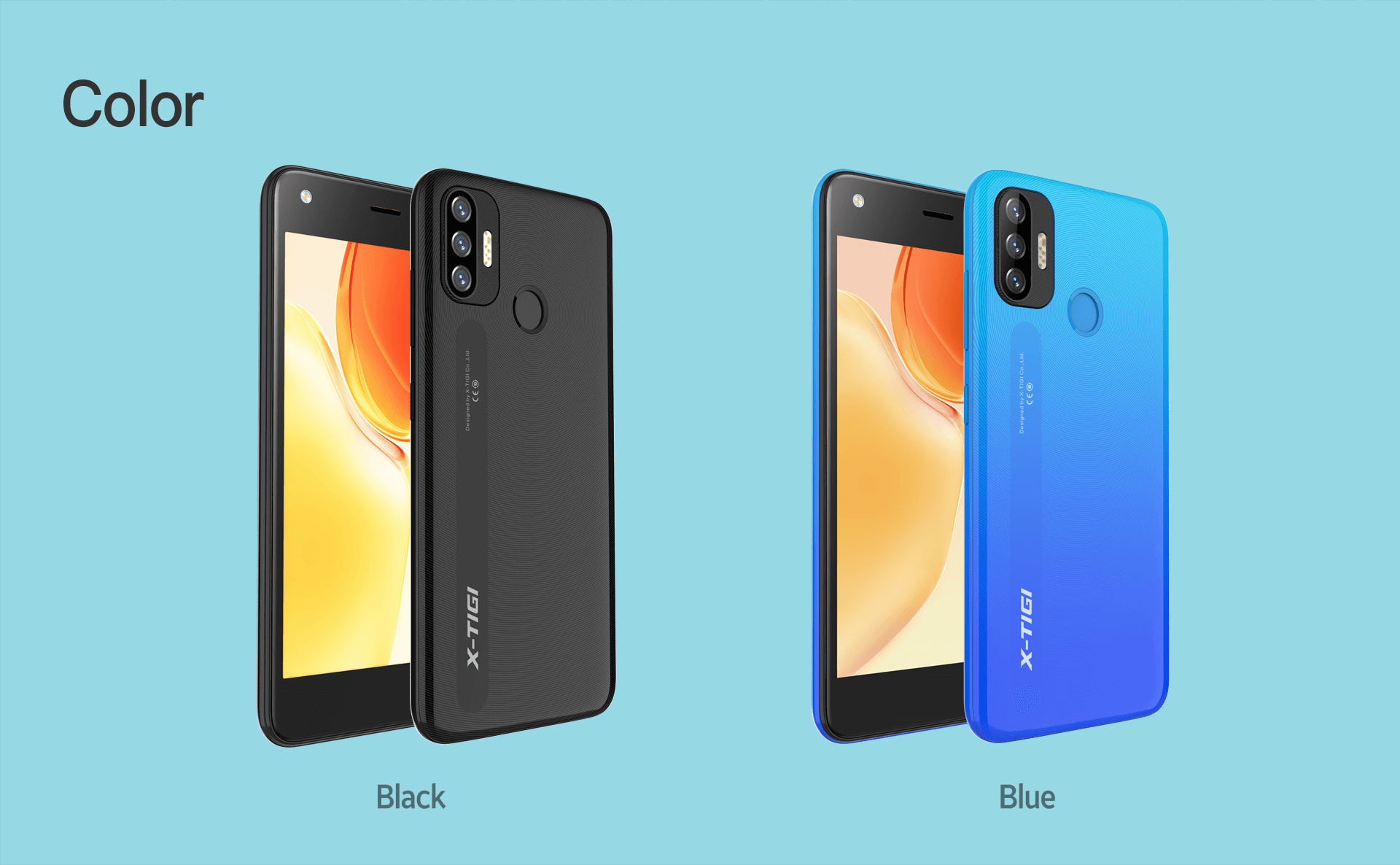 X Tigi V23 2GB RAM, 32GB ROM Processor MTK6580m Quad-core 1.3GHz Connectivity 3200mAhbattery fingerprint unlock 8.0MP Back camera 5.0MP Selfie 12 months warranty brandnew smart phones phone
