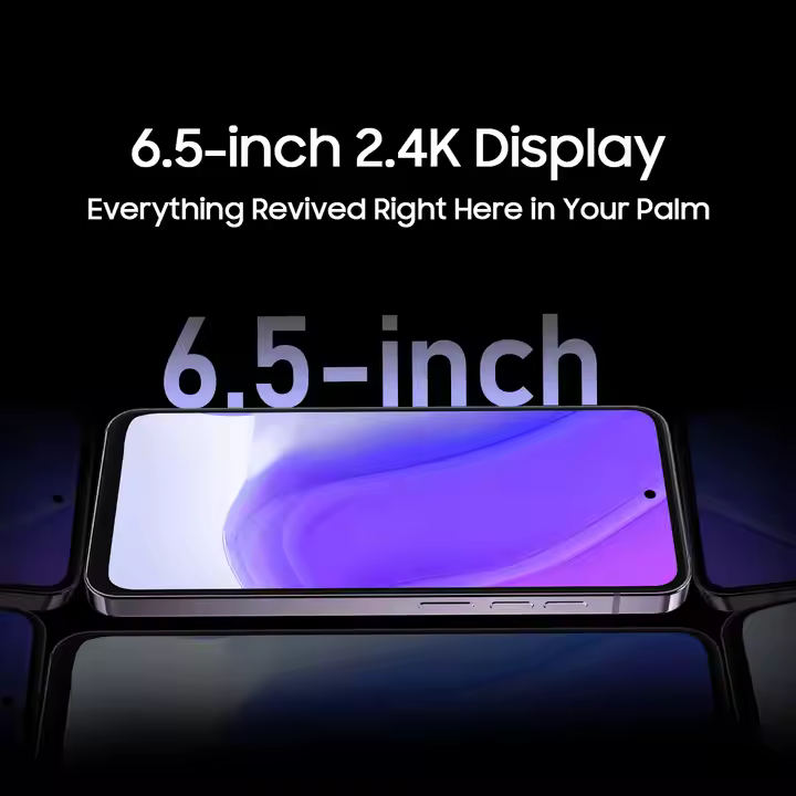Blackview A96 12GB+256GB 6.5 Inches 48MP+8MP+16MP Camera Android 13 Fingerprint Identification Smartphone Helio G99 4380 mAh Mobile Phone 6.5'' 2.4K Display With 120Hz smartphone