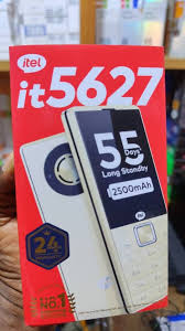 Itel it5627 ,Featured Phones 2500mAh Battery Type-C Charger 3.0 Inches Big Screen 3 SIM Cards 2000 Phone Book KING Voice FM Radio itel Cell Phone featured phone