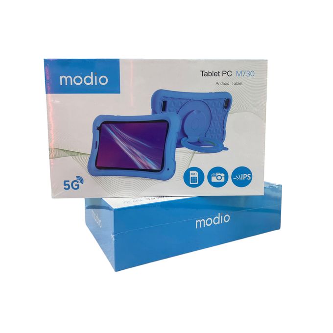 Modio M730 Kids Tablet 6GB RAM + 128GB Storage,  Educational and Entertainment Device with Parental Controls 7-inch HD display 5G WIFI connectivity 5MP front +8.0 Mp 4000mAh battery Android tablet