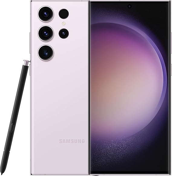 Samsung galaxy S23 ultra 5g Display: 6.8-inch Dynamic AMOLED, Edge Screen 120Hz Adaptive Refresh Rate  512GB + 12GB RAM 200 MP Main camera 12.0 mp selfie 5000 mAh battery capacity smart phones