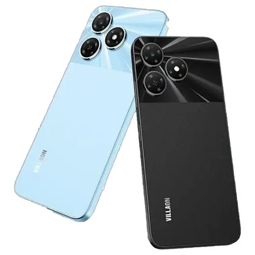 VILLAON V40s 6.52" HD+ Waterdrop FullScreen display 32GB+4GB (3+1GB ) ROM- 4000mAh Battery capacity 8MP Main camera 5.0MP Selfie 4G LTE-Dual sim Android 13 -GO Edition Fingerprint unlock SMART PHONES