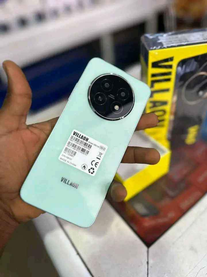 VILLAON V40 6.52" HD+ Waterdrop FullScreen display 32GB+4GB ROM- 4000mAh Battery capacity 8MP Main camera 5.0MP Selfie 4G LTE-Dual sim Android 13 -GO Edition Fingerprint unlock SMART PHONES