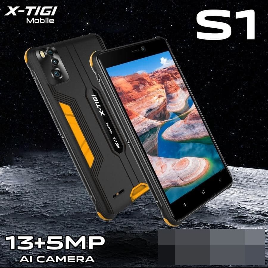 [BRAND NEW] X-TIGI SMART S1 16GB + 2GB RAM, 13MP Dual AI Camera, 5.0" Display, 4G LTE, Android, 5000mAh Battery Capacity , Proccessor Qualcomm 808(MSM8992) Hexa-Core 1.8GHz Dual SIM – SMARTPHONES