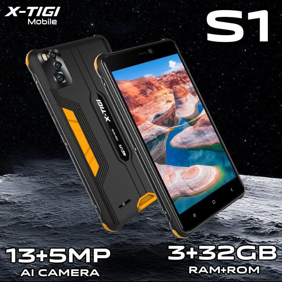 [BRAND NEW] X-TIGI SMART S1 16GB + 2GB RAM, 13MP Dual AI Camera, 5.0" Display, 4G LTE, Android, 5000mAh Battery Capacity , Proccessor Qualcomm 808(MSM8992) Hexa-Core 1.8GHz Dual SIM – SMARTPHONES
