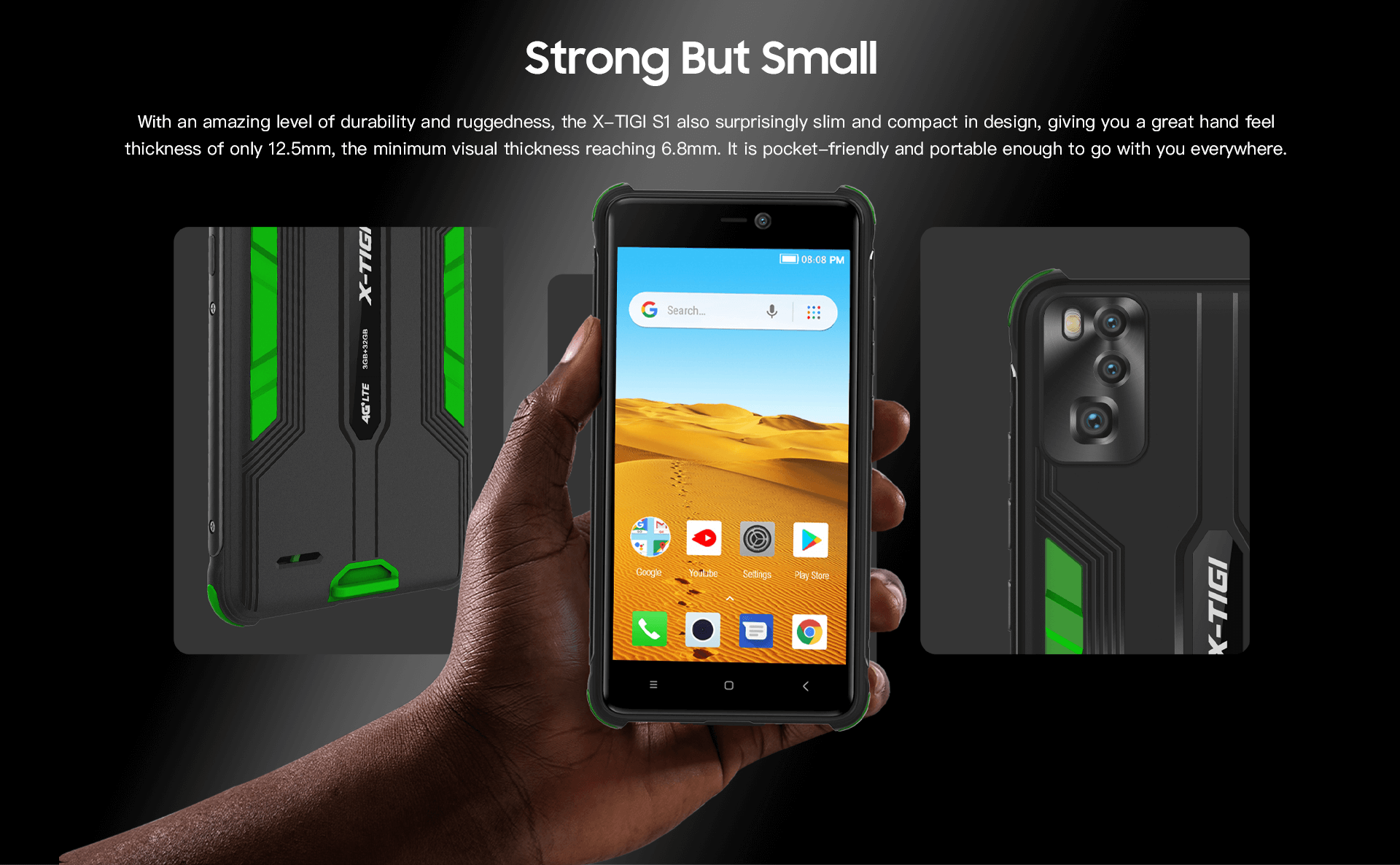 [BRAND NEW] X-TIGI SMART S1 16GB + 2GB RAM, 13MP Dual AI Camera, 5.0" Display, 4G LTE, Android, 5000mAh Battery Capacity , Proccessor Qualcomm 808(MSM8992) Hexa-Core 1.8GHz Dual SIM – SMARTPHONES