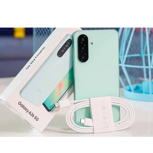 [New Arrival] Samsung Galaxy A26 5G 128GB+6GB 6.7" 120Hz Super AMOLED Display 50MP+13MP Cameras Exynos 1380 Chipset 5000mAh Battery 25W comes with free gifts pods,smart watch Smart Phones.