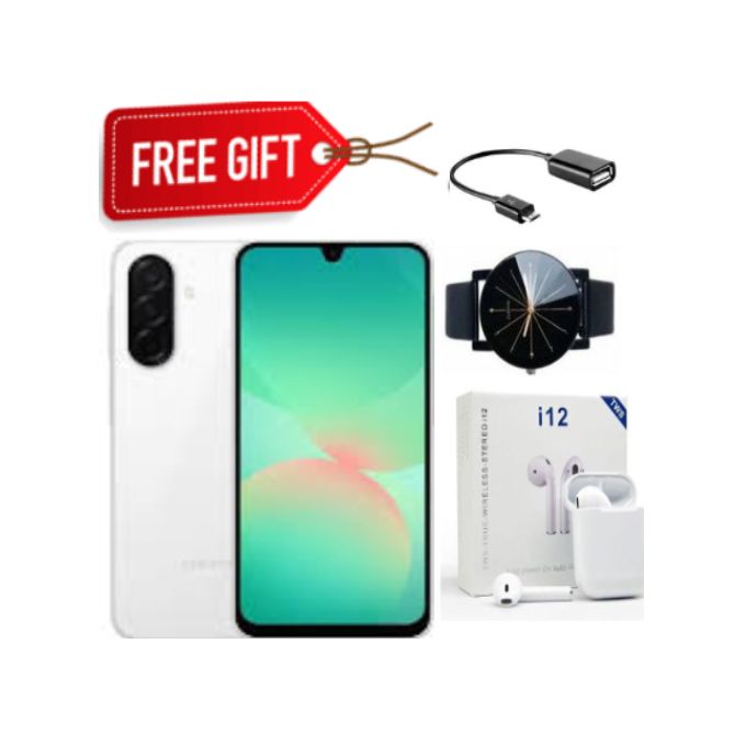 [New Arrival] Samsung Galaxy A26 5G 128GB+6GB 6.7" 120Hz Super AMOLED Display 50MP+13MP Cameras Exynos 1380 Chipset 5000mAh Battery 25W comes with free gifts pods,smart watch Smart Phones.