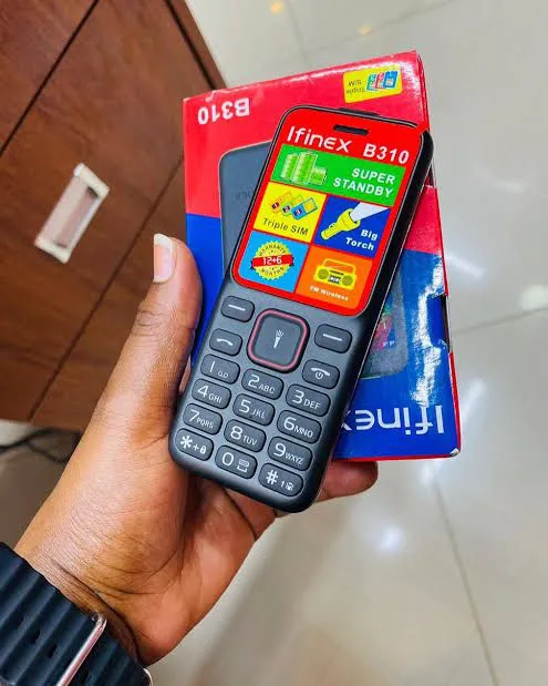NEW IFINEX B310 TRIPLE SIM THREE-3 SIM CARD 1.77'' screen 1200mAh battery BIG TORCH KABAMBE/KATULULU/MULIKA MWIZI/BUTTON FEATURE PHONE