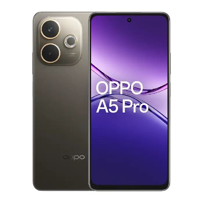 Brand New OPPO A5 Pro 256GB+8GB 6.67" 90Hz 45W 5800mAh Large Battery IP69 Water Dust Resistance Snapdragon 6s 4G Gen1 50MP Android 14 Type-C Charge Side Fingerprint and Face Unlock phone Smart Phones