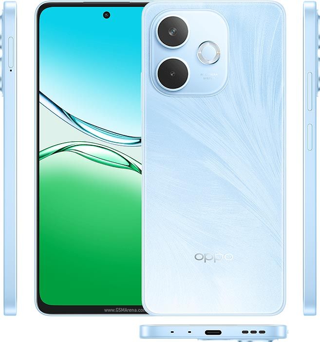 Brand New OPPO A5 Pro 256GB+8GB 6.67" 90Hz 45W 5800mAh Large Battery IP69 Water Dust Resistance Snapdragon 6s 4G Gen1 50MP Android 14 Type-C Charge Side Fingerprint and Face Unlock phone Smart Phones