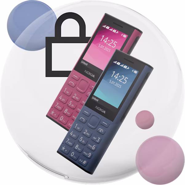 Nokia 130 MUSIC HMD Screen Size 2.4 Inches, SIM Support, Dual Sim, Battery Type 2500 MAh, Type-C Fast Charging - Phones featured phones