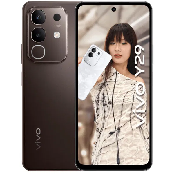 Vivo Y29 DISPLAY 6.68 INCHES 8GB RAM +128GB ROM 6500MAH BATTERY+ 44W FLASH CHARGE DUAL SIM REAR CAMERA 50mp FRONT CAMERA 8mp ANDROID 14 PHONE SMARTPHONE