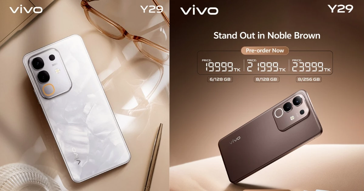 Vivo Y29 DISPLAY 6.68 INCHES 8GB RAM +128GB ROM 6500MAH BATTERY+ 44W FLASH CHARGE DUAL SIM REAR CAMERA 50mp FRONT CAMERA 8mp ANDROID 14 PHONE SMARTPHONE