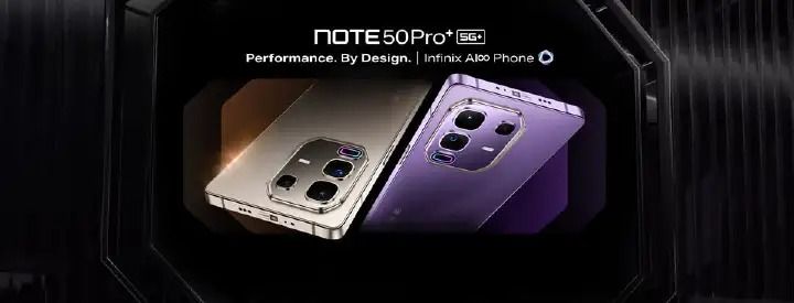Infinix Note 50 PRO 256GB+16GB (8+8)GB RAM 6.78" 144Hz Screen Dual SIM Phone 90W 5200mAh 50MP Camera Android 15 MediaTek Helio G100 Ultimate Smart AI Phones-Free Gift