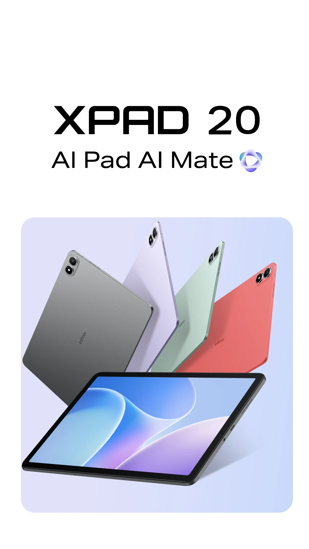 Infinix Xpad 20 11" FHD+ Bright Display 128GB+4GB 7000 mAh Battery 8MP REAR CAMERA 5MP SELFIE  Helio G88 4G Android 15 90Hz refresh rate New Tablets