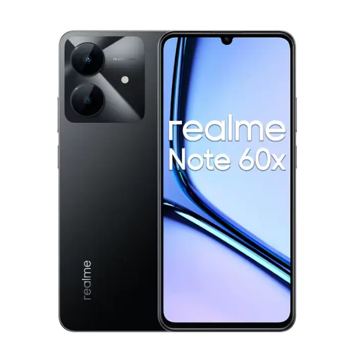 LIMITED DISCOUNT!! Brand New Realme Note 60x 6.74" IPS LCD Display, 3GB RAM+64GB ROM, 5000mAh, Android 14, 8MP Rear & 5MP Front Camera, Dual SIM, Fingerprint (side-mounted) - Smartphones