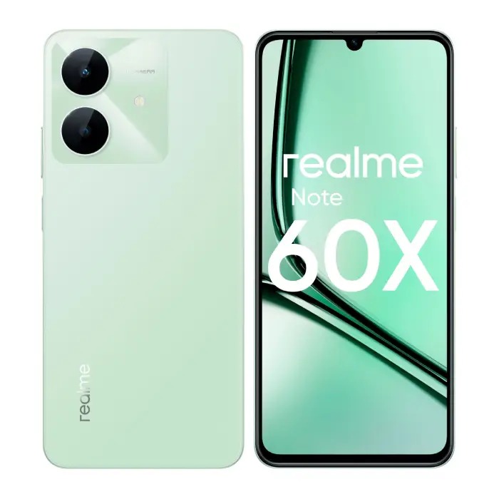 LIMITED DISCOUNT!! Brand New Realme Note 60x 6.74" IPS LCD Display, 3GB RAM+64GB ROM, 5000mAh, Android 14, 8MP Rear & 5MP Front Camera, Dual SIM, Fingerprint (side-mounted) - Smartphones