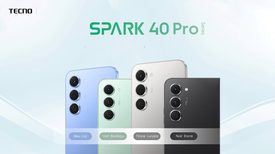BRAND NEW Tecno Spark 40 PRO 256GB ROM+ 8GB RAM 6.78'' AMOLED SCREEN (Dual Sim)  50MP Camera + 13MP SELFIE CAMERA 5200 MAh BATTERY CAPACITY 45W Fast charging ANDROID 15 PHONE smartphone