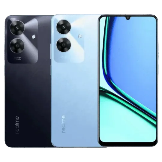 New Arrival Realme Note 60 128GB ROM +8(4+4)GB RAM 6.74" 90Hz 32MP AI Camera IP64 Dust Water Proof 5000mAh Ultra Slim Android 14 Dual SIM Smart Phones Side Fingerprint phone