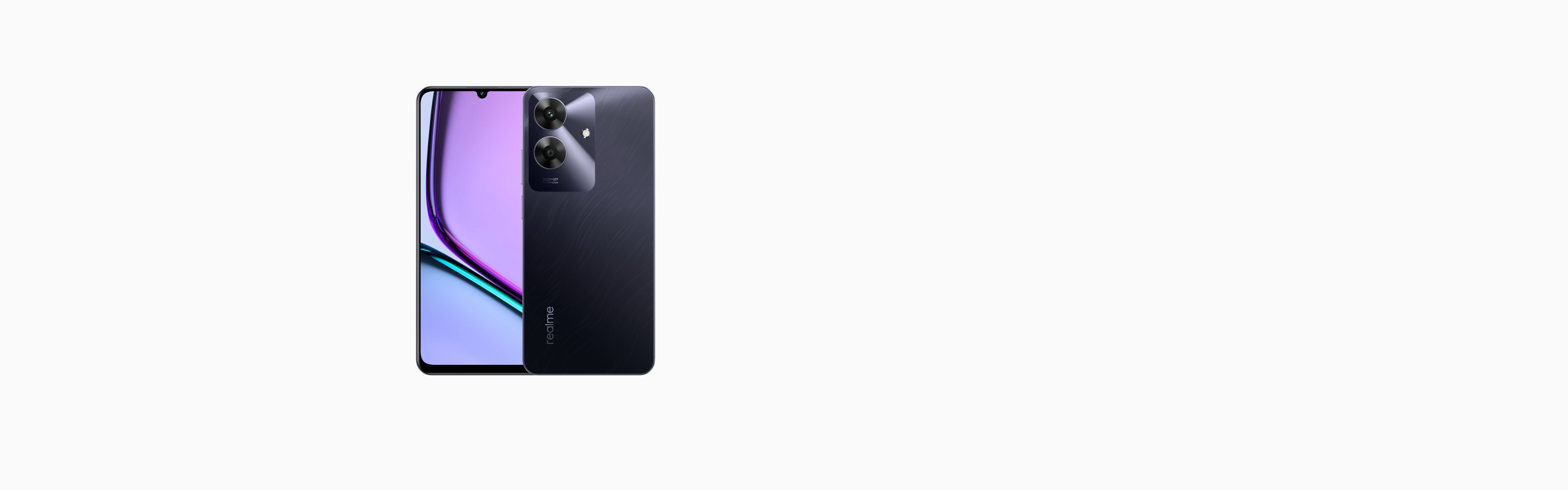 New Arrival Realme Note 60 128GB ROM +8(4+4)GB RAM 6.74" 90Hz 32MP AI Camera IP64 Dust Water Proof 5000mAh Ultra Slim Android 14 Dual SIM Smart Phones Side Fingerprint phone