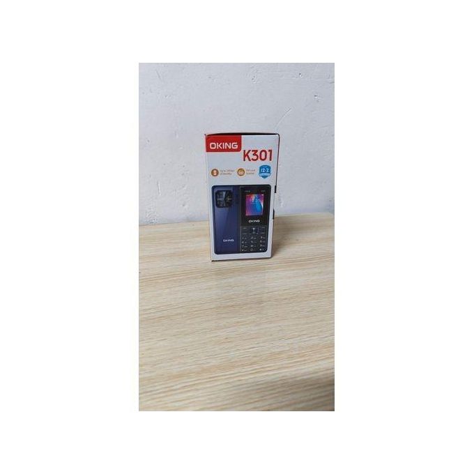 Durable OKING K301 Kabambe Feature Phone with Long Battery, Loud FM Speaker, Dual SIM, Torch, Camera, and Expandable Storage Support