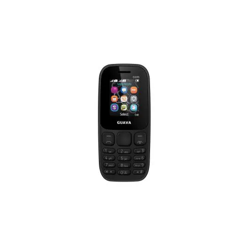 GUAVA G105 AFFORDABLE FEATURE PHONE/KABAMBE/KATULULU/MULIKA MWIZI PHONE 1000MAH BATTERY 1.8-INCH SCREEN DISPLAY DUAL SIM BLUETOOTH, FM WIRELESS MP3 FEATURED PHONE