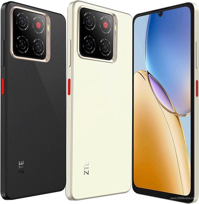 ZTE Blade A56 128GB ROM + 12GB (4+8GB EXTENDED RAM)6.75``HD+ screen display with 90Hz Refresh rate 13mp rear camera 5.0mp selfie  5000mAh battery capacity Dual SIM 4G Android 15 Smart Phones