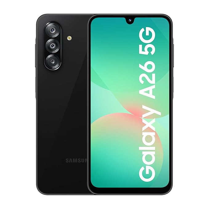 [New Arrival] Samsung Galaxy A26 5G 128GB+6GB 6.7" 120Hz Super AMOLED Display 50MP+13MP Cameras Exynos 1380 Chipset 5000mAh Battery 25W Fast Charge IP67 Dust/Water Resistant Smart Phone