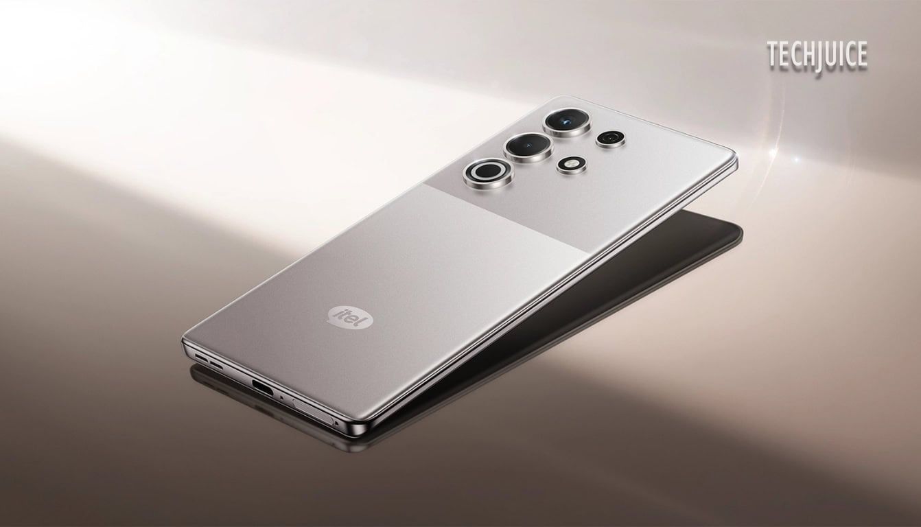 [Brand New] Itel S25 Ultra 256GB ROM+16GB(8 +8GB) RAM 50MP+32MP Camera 6.78" 120Hz AMOLED Display 5000mAh Battery Android Smart Phone IP64 Dust/Water Resistant RGB Ring Notifications Light SMART PHONE