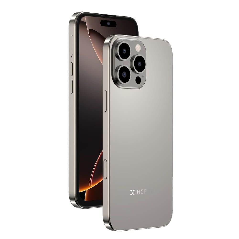 M-HORSE M16 Pro Max + 6.6'' HD + incell 8GB RAM + 128GB ROM 8MP Front camera +13MP Rear camera 5000mAh battery capacity  side fingerprint UNLOCK Android 14 phone smartphone