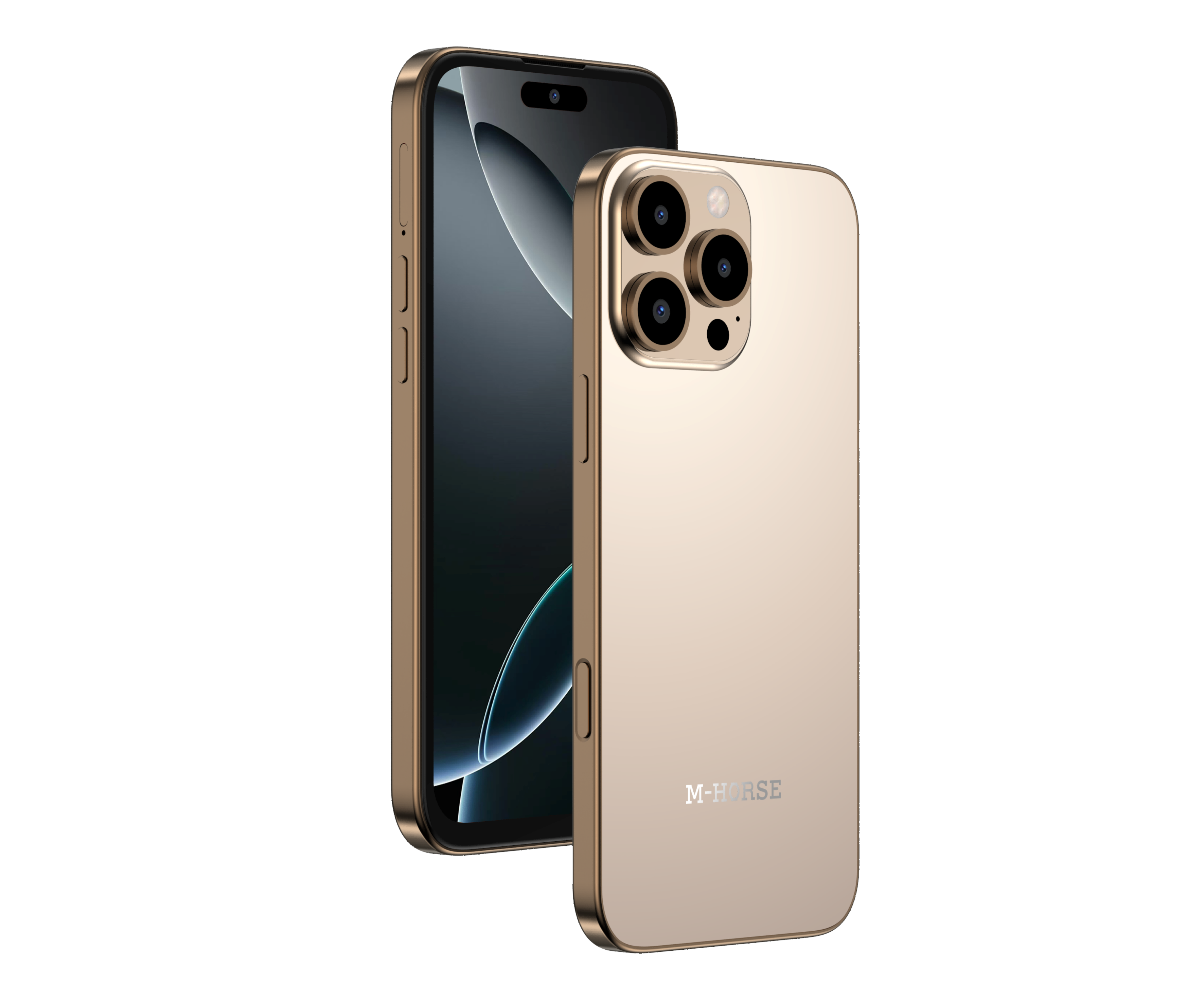 M-HORSE M16 Pro Max + 6.6'' HD + incell 8GB RAM + 128GB ROM 8MP Front camera +13MP Rear camera 5000mAh battery capacity  side fingerprint UNLOCK Android 14 phone smartphone