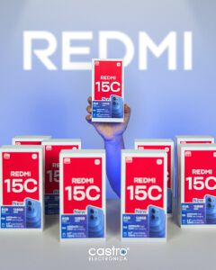 REDMI 15C 128GB ROM 8(4+4) GB Ram 6.9'' LCD 50MP Main Camera 8MP selfie camera 6000mAh 33W Fast Charger Android 15 Xiaomi Hyper OS 2 Mediatek  Side Fingerprint smart phones + FREE GIFTS FOR YOU